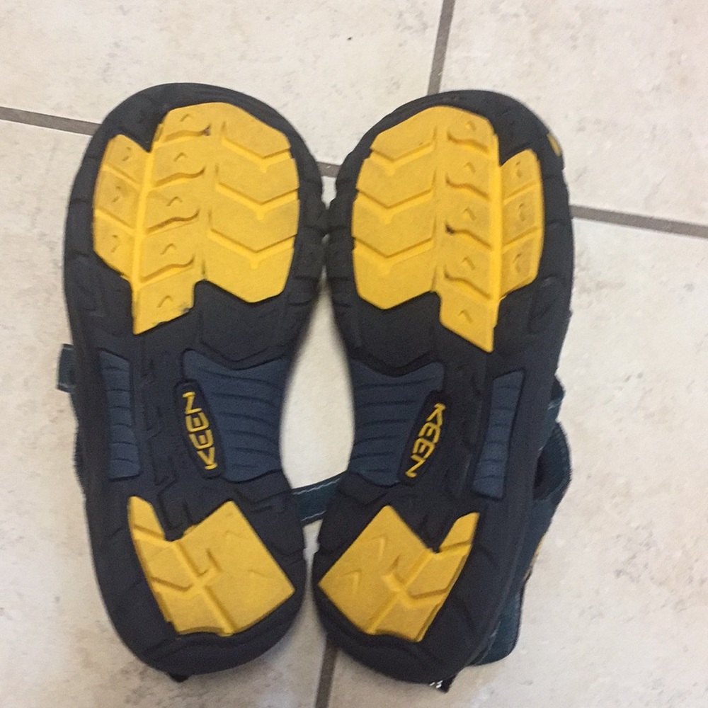 Keen hiking shoes.